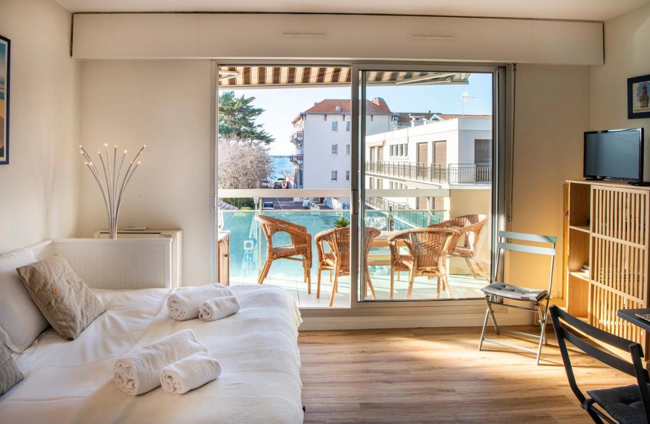 Ferienwohnung Pause Moulleau - Terrasse Et Parking Coeur Moulleau Arcachon Exterior foto