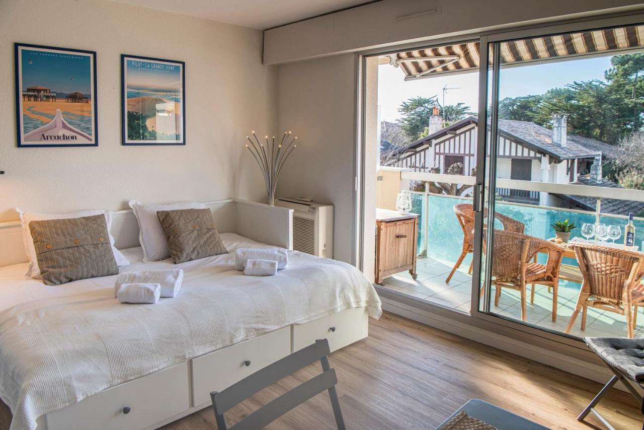 Ferienwohnung Pause Moulleau - Terrasse Et Parking Coeur Moulleau Arcachon Exterior foto